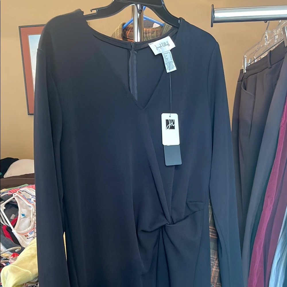 Gorgeous black long sleeve dress